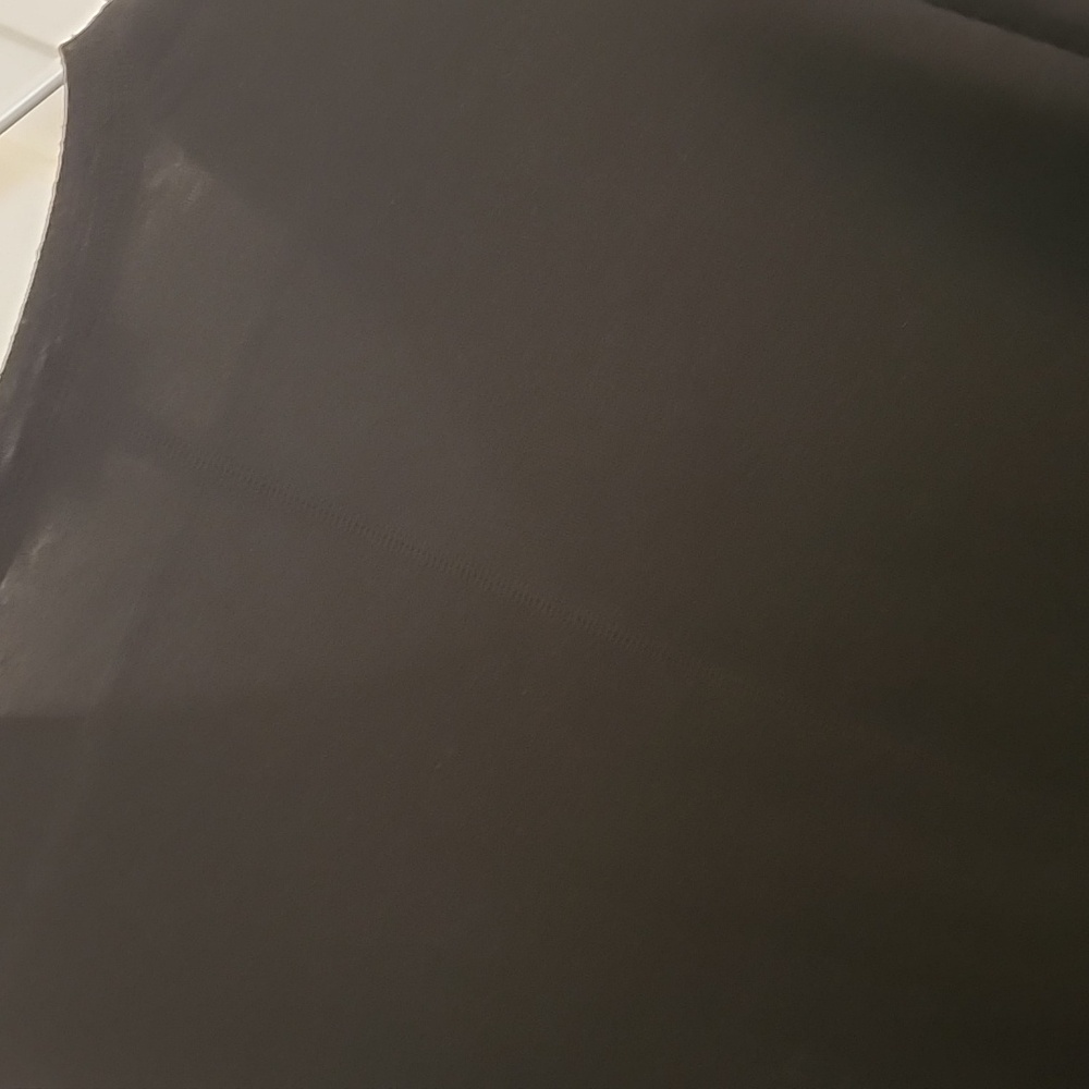 Serena Williams Black V-Neck Poncho Top - Picture 5 of 9